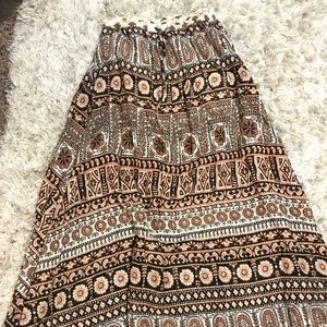 Billabong boho skirt